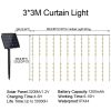 LED Solar Curtain Lights Party Home Decoration Ambient Light