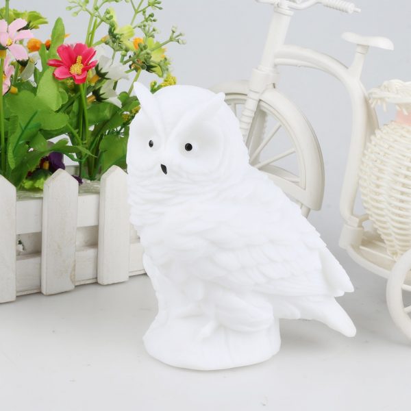 LED Owl Night Lamp Battery Powered