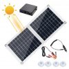 Efficient 60W Foldable Solar Panel with Advanced PWM Charge Control