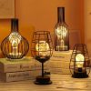 LED Light Copper Wire Battery Powered Table Lamp