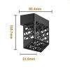 Smart LED Solar Fence Light - Outdoor Waterproof Warm White Lighting for Garden, Yard, Step, Deck, and Stair