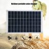 Folding Pack Mobile Power Solar Cells Battery Charger