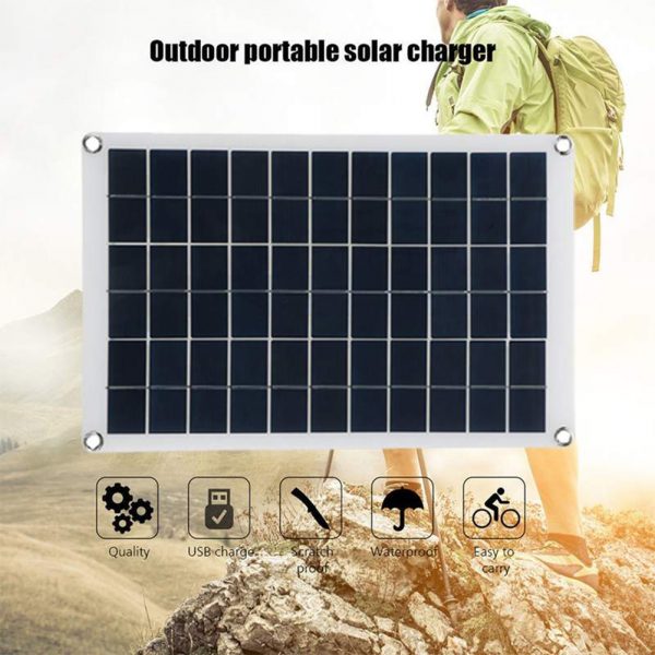 Folding Pack Mobile Power Solar Cells Battery Charger
