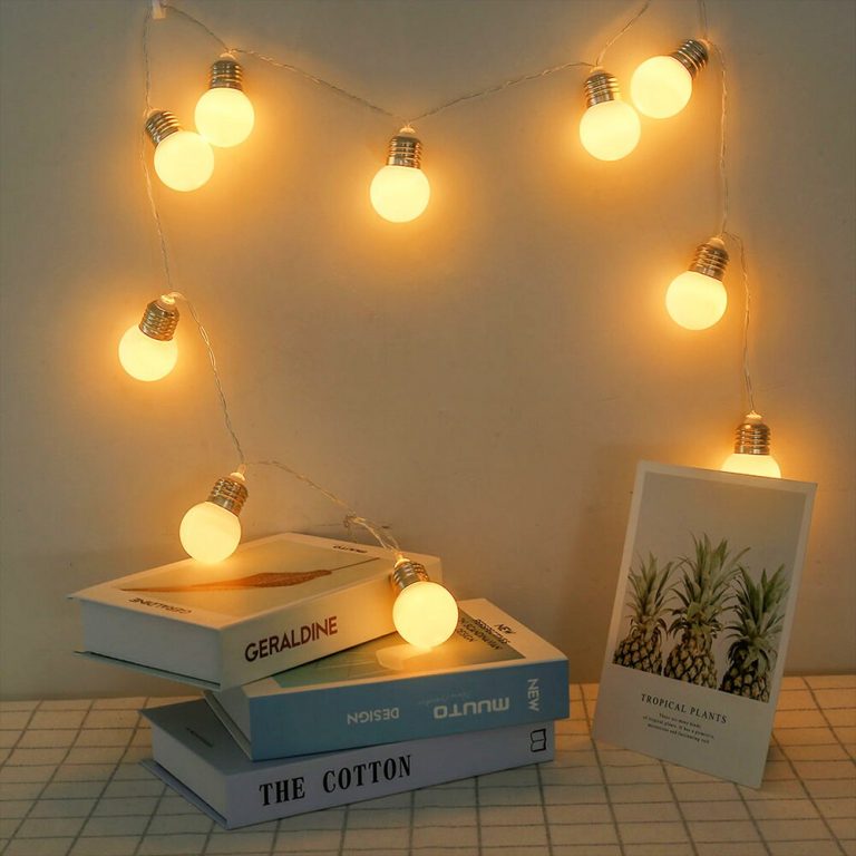 LED Globe Festoon Party Lights Battery Operated