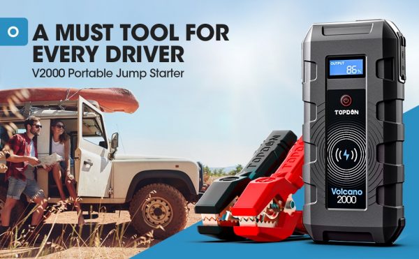 Car Jump Starter Power Bank 20800mAh