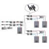 Panel Solar RV Kits with 40A MPPT LCD Charge Controller