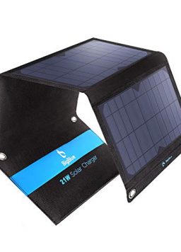 BigBlue 21W Solar Phone Charger with 2 USB