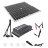 200W Portable Solar Panel Kit Charging