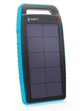 BigBlue Solar Battery Charger 15000mAh IPX4 Waterproof