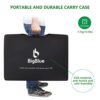 100W Solar Panels with Carry Suitcase and Aluminum Kickstands