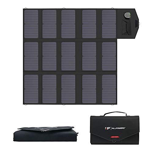 Laptops, Generators 100W Portable Solar Panel with Dual USB & DC Outputs