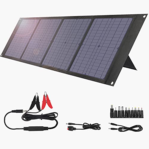 Foldable Solar Charger, is equipped with a DC Port