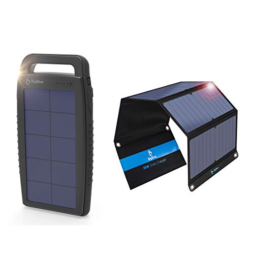 Solar Charger and 10000mah Battery Charger