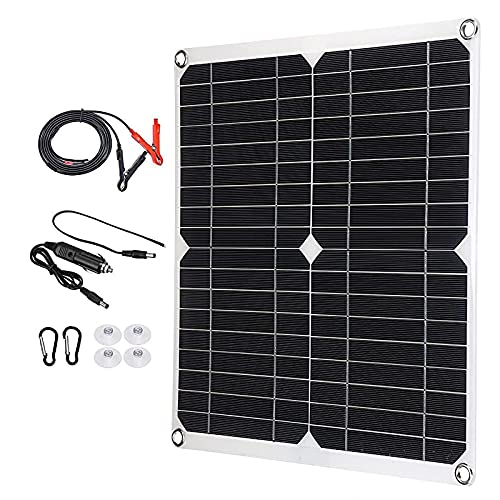 100W Portable Solar Panel Kit Outdoor Solar Emergency
