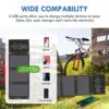 Never Run Low Again – 20W 12V Solar Car Battery Charger | Portable & Waterproof