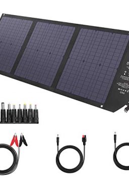 Foldable Camping Solar Charger Type C with Kickstands