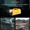 Solar Generator Power for Outdoor Camping Trip Fishing