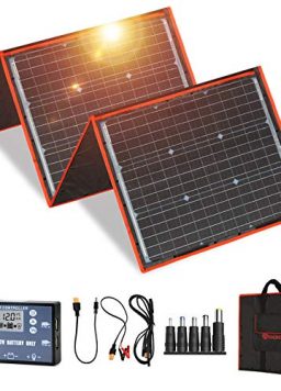 Portable Folding Solar Panel Battery Charging Camper RV Van