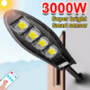 SolarMax 3000W Remote Control COB Solar Light - Powerful Outdoor Lighting with Motion Sensor