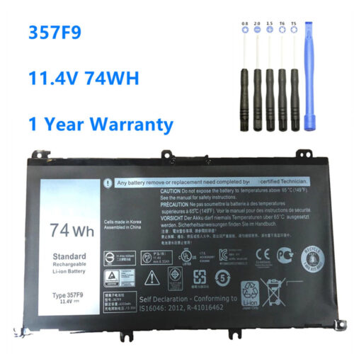 Battery For Dell Inspiron 15 7559 7000 7557