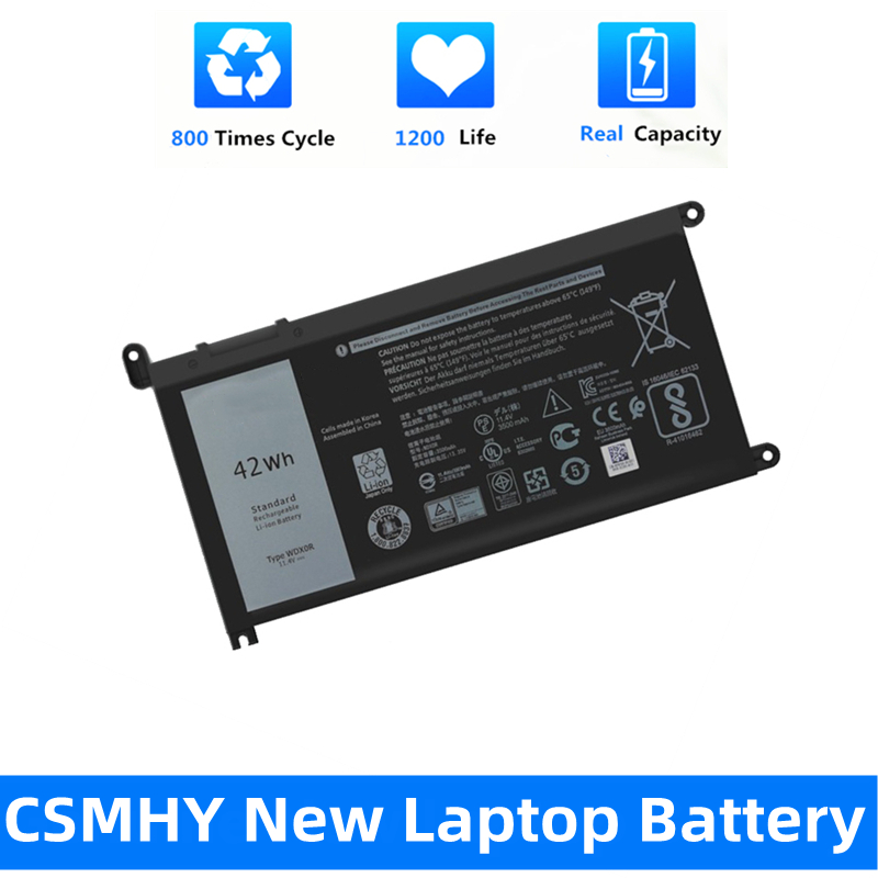 Laptop Battery For Dell Inspiron 14 5368 5567 7560