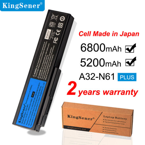 Laptop Battery for ASUS N61 N61J N61D