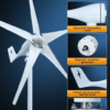 3000W Wind Turbine | Free Energy for Household Use | High Wind Energy Utilization
