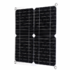 100W Dual USB Solar Panel with 30A Controller – Waterproof Charger for Camping, RV, and Outdoor Adventures