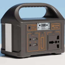100W Portable Solar Generator with Lithium Iron Phosphate Battery – Perfect for RVs and Outdoor Camping