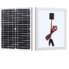 10W 50W High-Efficiency Monocrystalline Solar Panel – Perfect for RVs & Marine Power Solutions