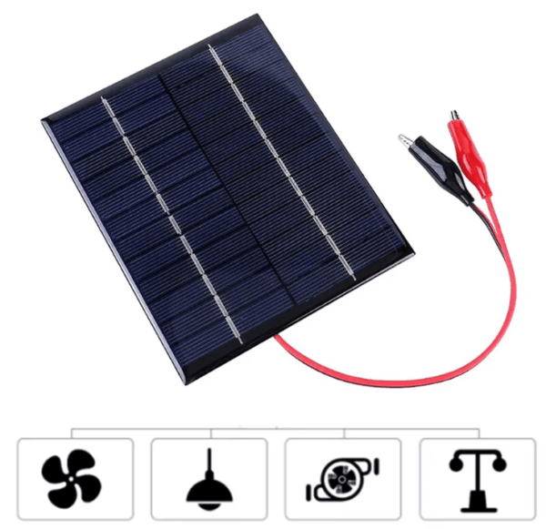 10W Portable Solar Panel for 12V Battery Charging – High-Efficiency, Eco-Friendly Solution for Outdoor Lighting and Pumps