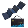 120W Foldable Solar Panel with Dual USB & DC Output – Ideal for Camping and Outdoor Adventures