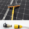 12m Solar Panel Cleaning Brush with Dual Water Supply Options