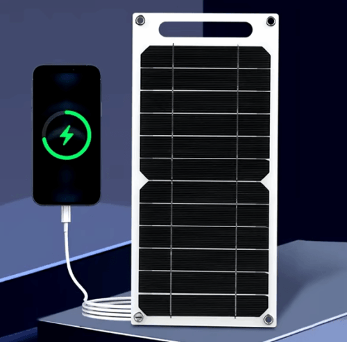 30W Portable Solar Panel for efficient outdoor charging, featuring a lightweight design and waterproof protection