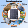 6000W Portable Solar Panel for Efficient 18V Charging – Perfect for RVs and Camping Adventures