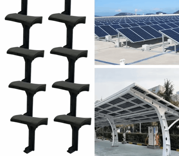Durable Solar Panel Water Drainage Clips for Efficient Cleaning and Increased Power Generation