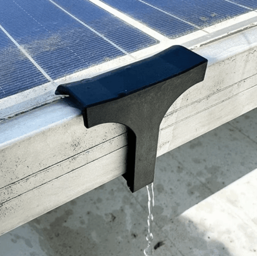 Water Drainage Clips designed for solar panels, made from durable PA66 polymer for efficient water diversion and increased energy generation.
