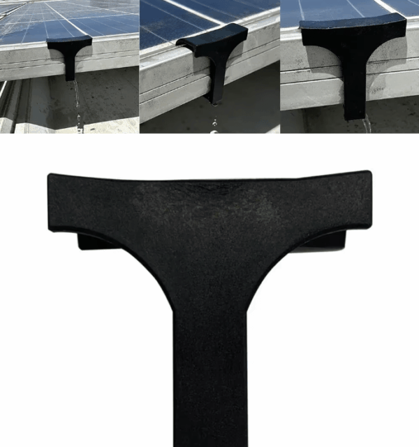 Durable Solar Panel Water Drainage Clips for Efficient Cleaning and Increased Power Generation