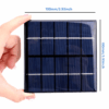 Efficient 10W Portable Solar Panel: Waterproof and Versatile for Camping and Hiking