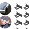 Effortless Water Discharge Clips for Solar Panel Maintenance