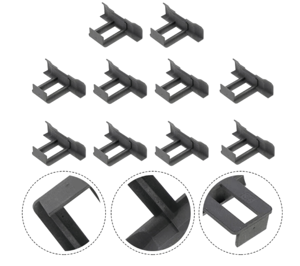 Effortless Water Discharge Clips for Solar Panel Maintenance