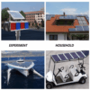 High-Efficiency 3000W/6000W Solar Panel – Rigid & Waterproof Power Bank for Home and Camping
