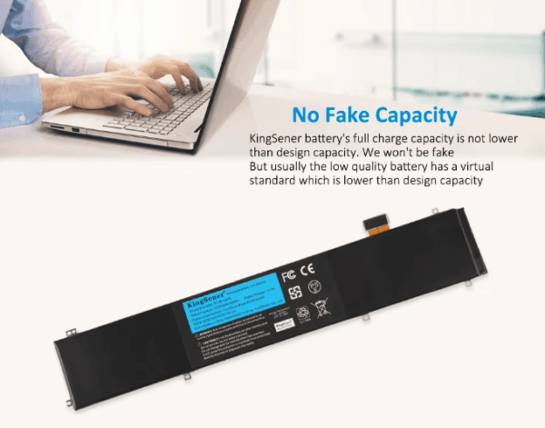 KingSener RC30-0248 Laptop Battery Compatible with Razer Blade Stealth 15 2018-2019, Grade A+++ Cells, Built-in Circuit Protection